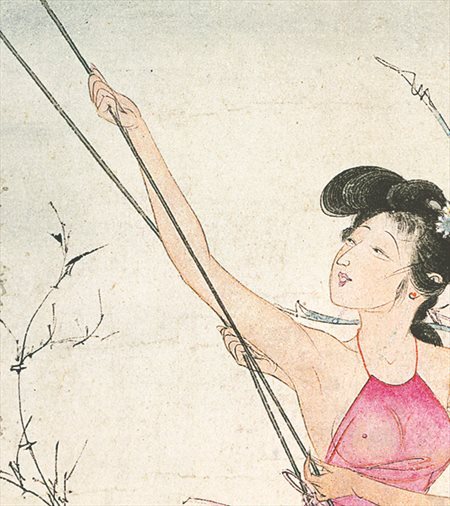 雷波县-胡也佛的仕女画和最知名的金瓶梅秘戏图